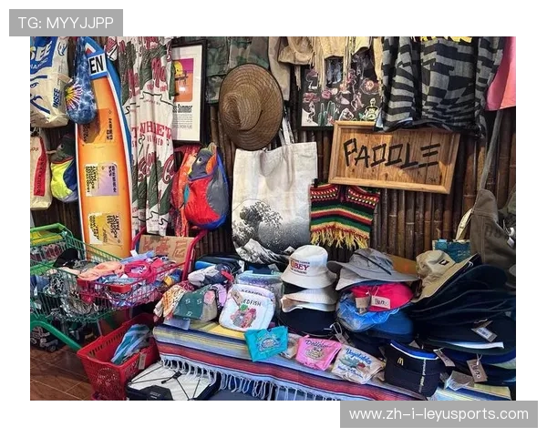 冲浪市集售卖本地手工品，赛事带动地方创意产业